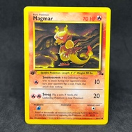 Vintage Pokemon TCG Magmar 39/62 1999 Fossil Trading Card Game Collectibles Pokemon Card