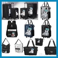 台灣代購🍄Peanuts Snoopy Olaf 行李箱 旅行袋 電腦背囊 斜孭袋 斜背袋 購物車 購物拖輪旅行袋 購物袋推車 行李袋 歐拉夫 台灣 7-11 代購