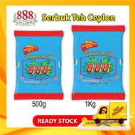 888 Tea &amp; Coffee Serbuk Teh Ceylon 500g/1Kilogram