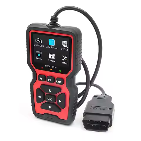 Car OBD2 Scanner Diagnostic Tool V519 Multi-language OBDII Car Voltage Tester Engine Fault Code Scan