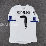 original 10-11 Home Jersey Long Short Sleeve Retro No.7 C Roca Calamos Football Uniform Team Shirt N