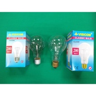 LAMPU BOHLAM PIJAR 200 WATT / PIJAR SUPER JUMBO 200WATT VISICOM jadul