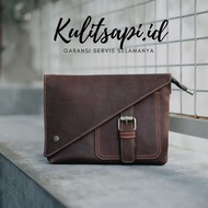 Premium class genuine leather handbag Vintage handbag Original leather