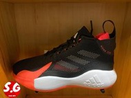 S.G ADIDAS D ROSE 773 2020 飆風玫瑰 籃球鞋 中筒 透氣 緩震 黑橘紅 男鞋 FW8663