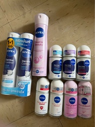 Nivea 妮維雅 止汗走珠 止汗噴霧 roll on spary 