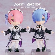 全新現貨 GSC Goodsmile Company Re:從零開始的異世界生活 Re:零 Re:zero Re:0 雷姆 蕾姆 拉姆 女僕衣裝娃服娃衣 黏土人 黏土娃 Doll Q版模型公仔玩具fi