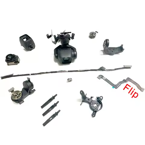 New Flip Gimbal Camera Flat Cable for DJI Flip Gimbal Absorbing Damper Rubbers Signal Line Yaw Brack