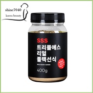 👩🏻‍🍳 Korean 100% Black Grain Triple S Real Black Sunsik 400g 1ea (Biotin + Brewer's Yeast)