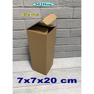Cardboard Box 7x7x20 cm Diecut Box