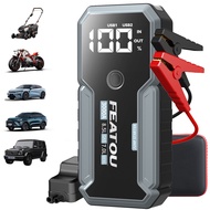 3-in-1 multifunction - Jump Starter portable 12V car battery Jump starter Emergency rechargeable bat