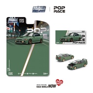 POPRace 1:64 PRE022 Enigma Exclusive MITSUBISHI LANCER EVOLUTION IV GREEN (Blister Packaging) Diecas