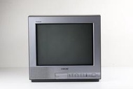 【千代】索尼銀色kv14mf1懷舊小電視機    索尼14寸crt小電視機銀色日本本土機型特麗瓏經典crt顯像管彩