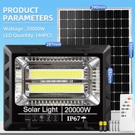 EEKOOไฟโซล่าเซลล์ 20000W 50000W 80000W solar light IP67 outdoor สปอร์ตไลท์ แบตโซล่าเซลล์ โซล่าเซลไฟบ
