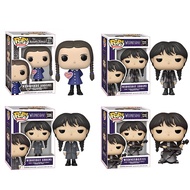 Funko POP The Wednesday Addams Figure Adams 1310/1309 Anime Model PVC Statue Doll Collectible Room Decoration Christmas Toy Gift