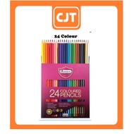 Master colour pencil 24colour / Astar Colour Pencil 24 colour CP3102