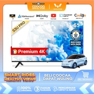 COOCAA 55 inch Smart TV - Digital TV - 4K - UHD - Dolby Audio - Youtube - Mirroring - Boundless -Bro