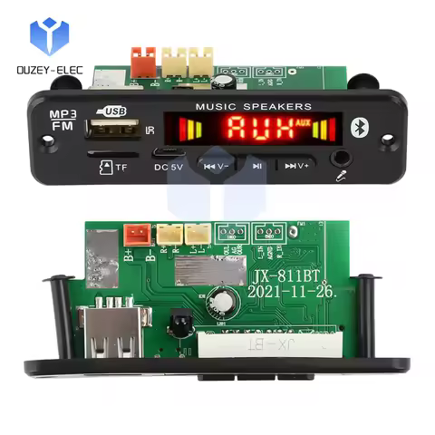 DC6~18V Audio Amplifier Bluetooth MP3 Player Decoder Board 20W*2 Dual Channel Stereo Audio Amplifier