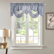 Wave Curtain Head Curtain Curtain Curtain Decorative Curtain Finished Curtain Foreign Trade Window B