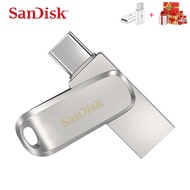 Sandisk USB 3.1 Flash Drive Type-C 32GB 64GB 128G Foldable OTG  Memory Stick 256GB 512GB  Reading Speed 150MB/S
