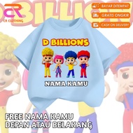 D Billions Unisex Kids T-Shirts, Latest Motif Shirts for Boys and Girls