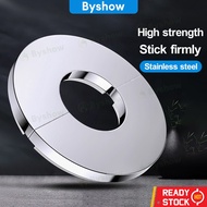 [HOT DSFGDHGHJ 150] 【Byshow】Malaysia In Stock Stainless Steel Wall Split Decorative Cover Faucet Pipe Heighten Bathroom Toilet Kitchen Shower Faucets Hole Beautification Cover Detachable Protective Lid Self adhesive Plug Wall Caps Flange Ch