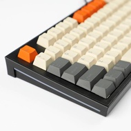 YMDK 147 Keys Carbon Cherry Profile Backlit PBT Doubleshot Keycaps For MX Mechanical Keyboard FC980M