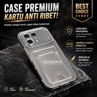 Infinix Note 60 Infinix Note 60 Pro Card Case Clear Card Slot/ Note 60 Infinix Note 60 ProBENING Cas