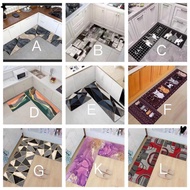 M (40*60+40*120cm) 2 in 1 Crystal Velvet kitchen mat / Rugs / Floor mats / Carpets / Door mats