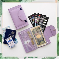 [FunnyMade] Stylish Travel Passport Wallet & Overseas Currency Organizer / Made in Korea