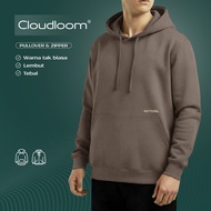 Kattoen - Cloudloom Plain Chestnut Hoodie Jumper Jacket 290 Gsm