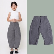 GAHAROO - BARREL PANTS STRIPE - Children's barrel pants, children's barrel baggy pants