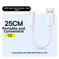 BASEUS | Fast Charging Dual Type-C USB Cable 25cm
