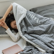 LZD Muji Summer Quilt Pure Cotton Soybean Fiber Japanese-style Cool Air Conditioning Quilt