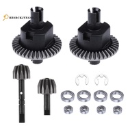 Front & Rear Differential and Gear Kit for HSP Redcat Volcano 94123 94107 94111 94118 94166 1/10 RC 