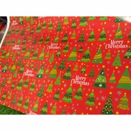 25pcs Christmas Wrapper Christmas Wrapping Gift Wrapper Coated Wrapper