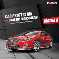 MAZDA 6 Waterproof Car Cover Plastic 80 Micron Thick -BRICKS