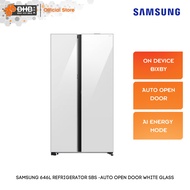 Samsung 646L SBS Family Hub Black Refrigerator RS80F65MNW/ME Auto Open Door On Device Bixby RS80F65M