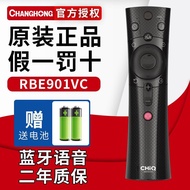 Original Changhong chiq LCD TV Bluetooth Voice Remote Control RBE901VC Universal Universal 43/50/55/