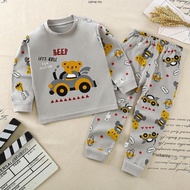 [ Genius Baby House ] 3m-5y Baby Boy Baby Girl Pyjamas 100% Cotton Baju Tidur Budak C2102
