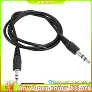 20 Inch Long 2.5mm Male to 3.5mm Male Audio Adapter Cable