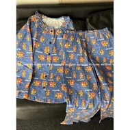 Hamachi Autumn-Winter Toddler Rounded Neck Pure Cotton Pajamas - Casual for Home
