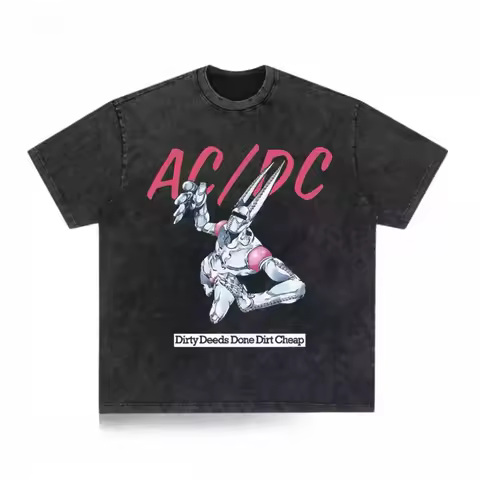 2025 JOJO's Wonderful Adventure &D4C Anime Day Round Neck Niche Design Sense T-shirt Two Yuan Men Wo