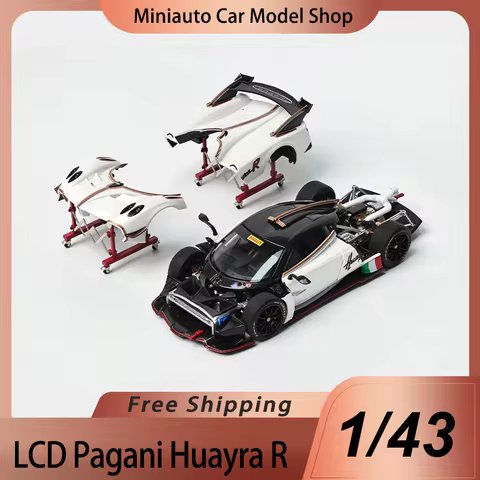 New In Stock Lcd 1:43 Pagani Huayra R Alloy Miniature Diecas Model Apa Xpo 2025 Detachable Car Model