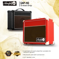 AMPRO 15watt Acoustic Amplifier Active Speaker with Bluetooth ( AP15 AP 15 AP-15 )