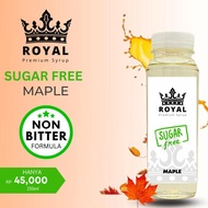 ROYAL SUGAR FREE Maple Syrup - Sirup Maple (250 ml) - Diet Keto - Royal Syrup