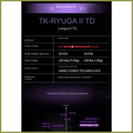 ◄ ❈ ♀ Victor THRUSTER RYUGA 2 Badminton Rackets Racquet 4U Carbon Badminton Racket