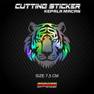Tiger head sticker, tiger cutting sticker, tiger sticker