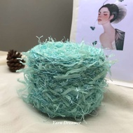 Green Yarn for Crochet Thread Black Crochet Yarn 50G Knitting Yarn Paper Yarns Plush Yarn Crochet Ri