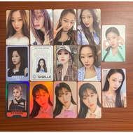 Official PHOTOCARD PC GISELLE AESPA I