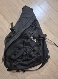 韓國 The North Face white label electron sling bag 側揹袋 戶外 出街 單肩 大袋 潮款 實用袋 三色